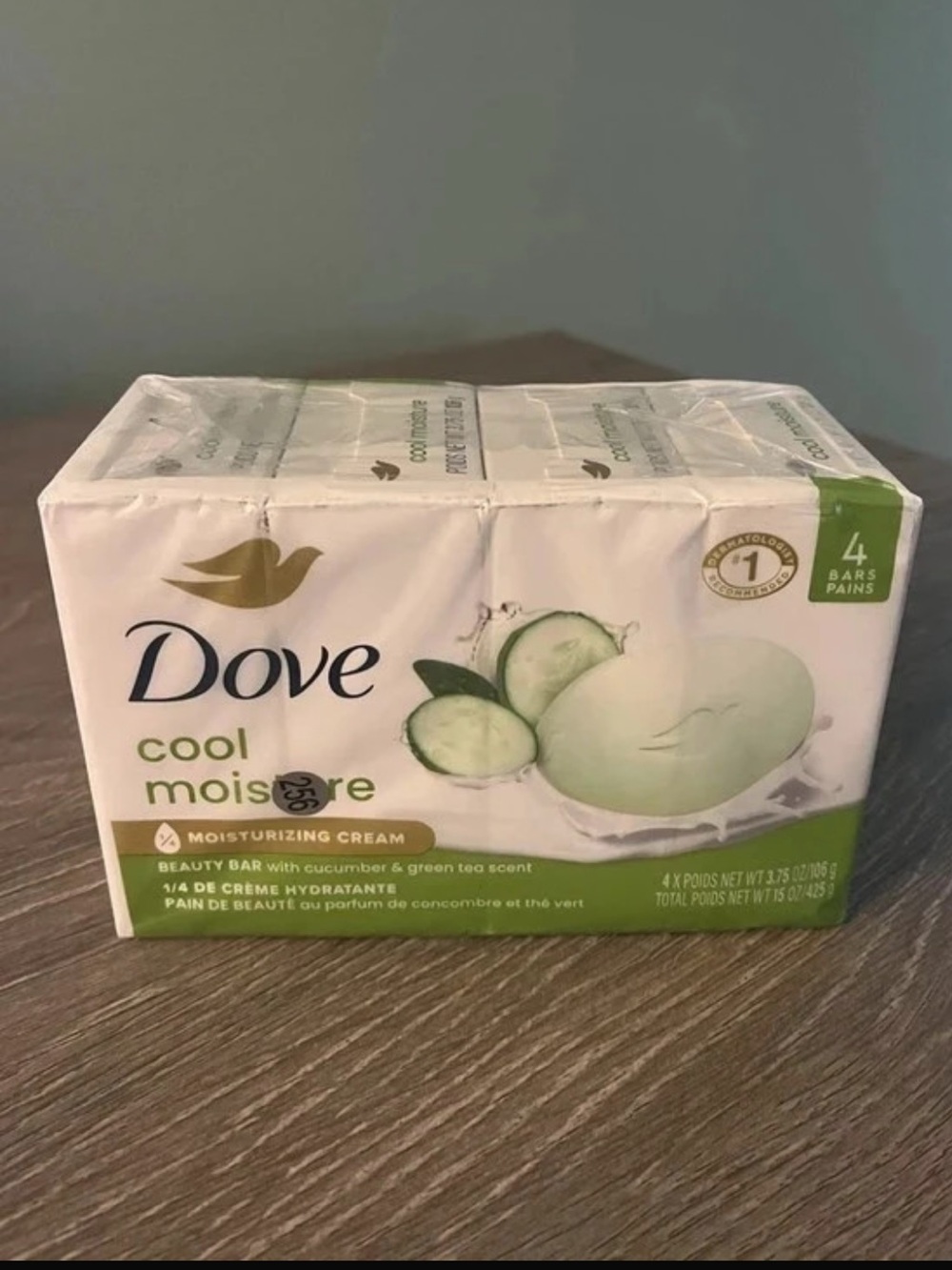 Dove Cool Moisture Cucumber & Green Tea Beauty Bar
